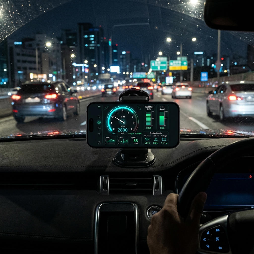Live diagnostic dashboard